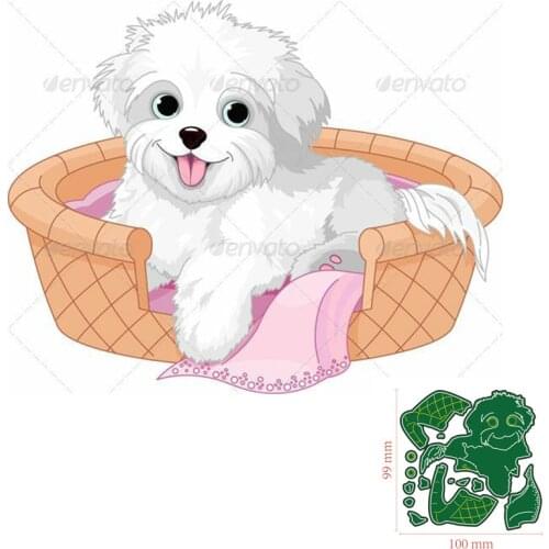 Metal Cutting Dies Animal dog DIY Scrapbooking Paper Cards Decorative Craft Embossing