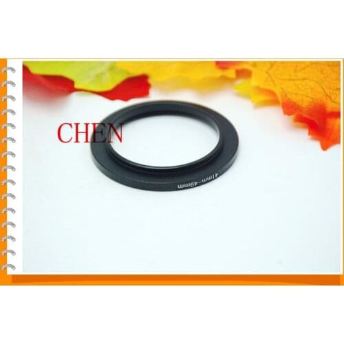 Metal filter adapter ring, small to large, parallel ring 41 * 0. . 75 mm-49 x 0.75 mm adapter ring