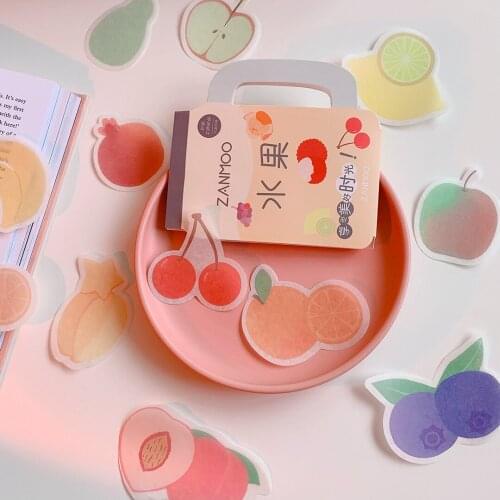 Fruit Cute Sticker Ice Cream Kiwi Planner Sticker Waterproof for Glass Cup Refrigerator Decorative Pattern Stickers