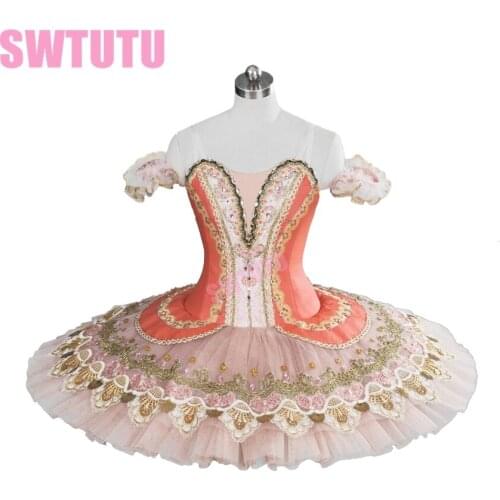 New Arrival! high quality rude pink professional tutu pancake tutu classical ballet tutu ballerina tutu BT9098