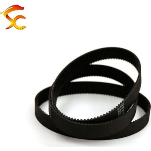 2pcs HTD 3M belt 3M 105 Length 105mm width 15 mm 35 teeth 3M timing belt rubber closed-loop belt 105-3M
