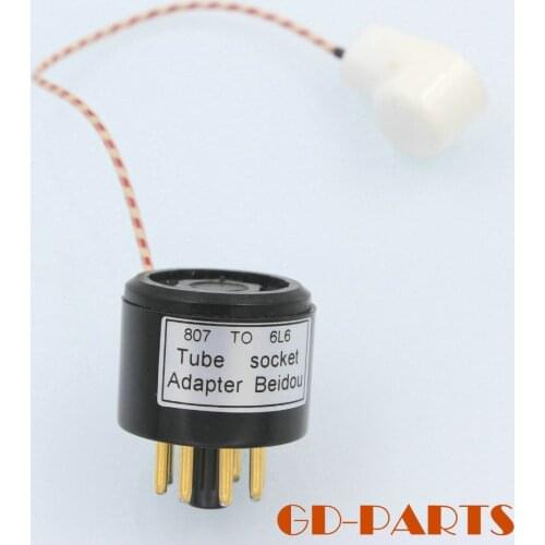 807 to 6L6G Vacuum Tube Socket Converter Adapter For Vintage Audio Amplifier DIY