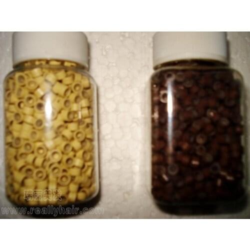 Aluminum silica gel hair extension 1000 bottle