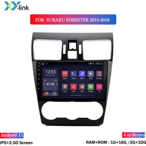 HOT SALE 9 inch Android 8.1 car gps navigation FOR Subaru Forester 2016-2018 multimedia radio system