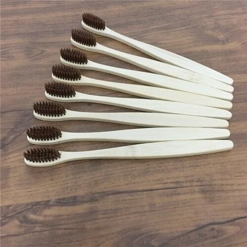Bamboo Toothbrush Soft Bristles Biodegradable Vegan eco-friendly Bamboo charcoal Toothbrushes Oral Care logo customize
