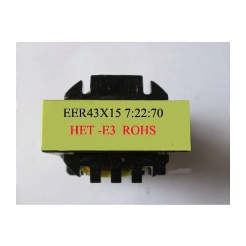 Free Ship Inverter Welding Machine High Frequency Transformer EER43X15/7:22:70 Argon arc welding arc plate step-up Transformer