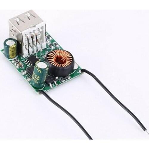 5V 2A Dual USB Electric Car Mobile Phone Charging Module DC12-80V to 5V Buck Board Converter Transformer