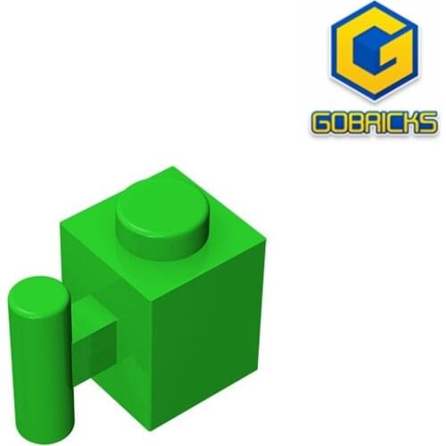 [Gobricks] GDS-653 Building block(No.2921-28917)BRICK 1X1 W. HANDLE - 1x1 Single side shank brick