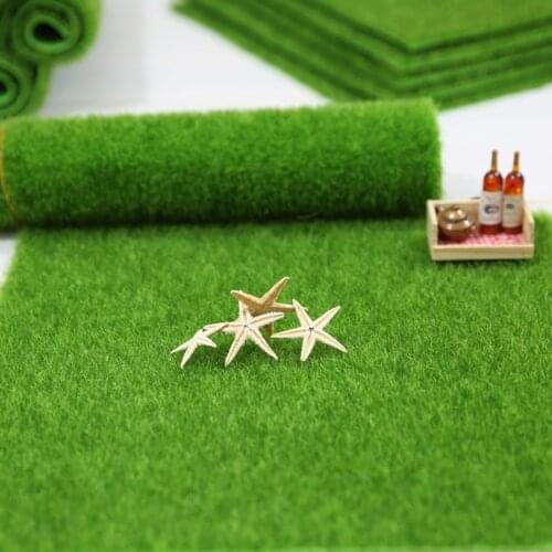 Artificial Green Plant Wall Immortal Fake Flower Lawn Grass Simulation Turf Home Garden Outdoor Interior Green Carpet Decoration