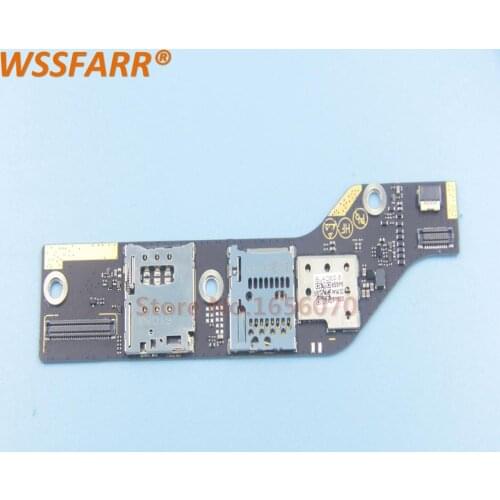 WSSFARR Sim & SD Memory Card Adapter Board For Lenovo YOGA tablet 2 1050F 1050L Sim Card Reader Board Replacement FBLADE2_SUB_AN