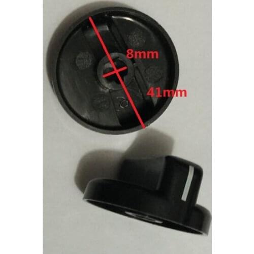 Cookware Parts black plastic knobs 41mm gas burner parts