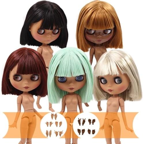 ICY DBS Blyth Doll 1/6 joint body 30 cm BJD frosted face or glossy face DIY fashion doll girl