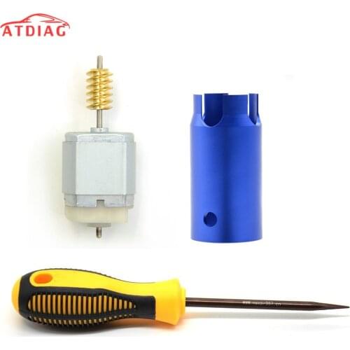 ESL/ELV Motor Steering Lock Wheel Motor for W204 W207 W212 and Open Dowel Pins and EZS Removal Tool