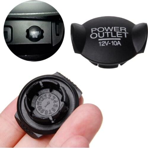 New 1 Pc Universal Auto Car 21mm 22mm 12V Power Socket Lighter Cigarette Outlet Cover Cap Vehicle Car Accessories