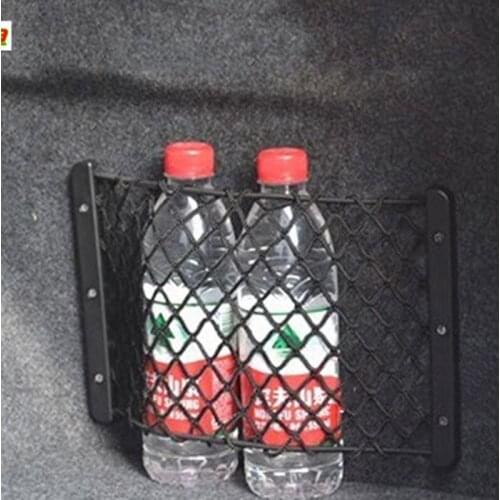 Rear seat cargo storage organizer of car trunk network for Volvo S40 S60 S80 XC60 XC90 V40 V60 C30 XC70 V70