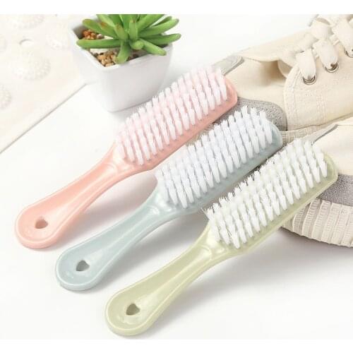 Plastic brush decontamination laundry brush shoe cleaning brush soft bristle shoe brush clothing stove cleaning brush