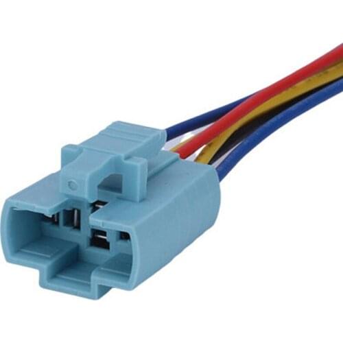 22mm Wire Connector Wiring Pigtail Socket Plug Adapter for 22mm 7/8" Push Button Switch