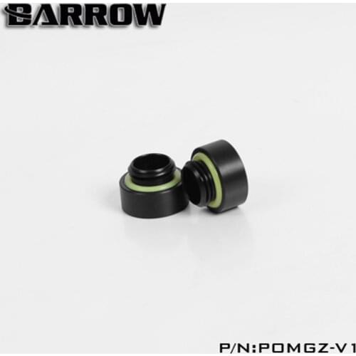 Barrow G1/4'' Special POM isolation adapter for aluminum heat sink/White POMGZ-V1