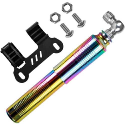 Bicycle Pump Mini Portable Multipurpose Bicycle Pump Air Pump Tire Inflator for Bicycles