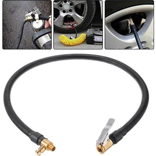 1pc 60cm 300PSI Locking Air Chuck With Air Hose Inflator Adapter Extension Inflating Tubes For Pump Bike Motorcycle Car Tire