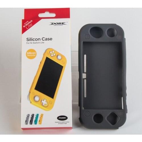 1Pcs Full Body Protector Ergonomic Non-slip Soft Silicone Rubber Case Cover Guards for Nintend Switch Lite Mini Console