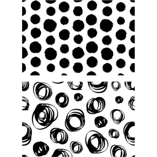 2021 New Circle Background Clear Stamps Sets and Scrapbooking For Crafts Greeting Card Making no Metal Cutting Dies