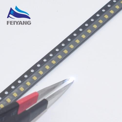 3000PCS SAMIORE ROBOT 0805 2012 SMD White LED Chip Surface Mount SMT Beads Ultra Bright 3v