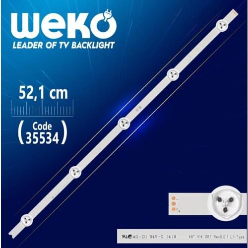 49 V14 DRT REV0.0 1 L1-TYPE - 52.1 CM 5 LED- (WK-1067)