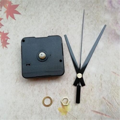 50PCS Quartz Clock Parts Accessories Sweep Mechanical Clock with Black Pointer DIY Clock