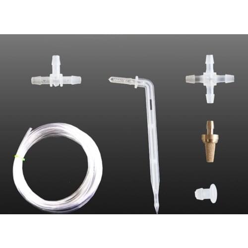 Automatic Watering Device Potted Quick Connector Tee Cross Plug Connector 5m Water Hose Drip Arrow Irrigation System Accessories