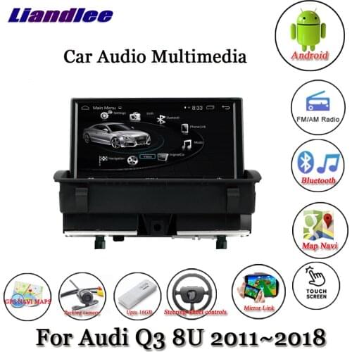 Car Android Multimedia System For Audi Q3 8U 2011-2018 Radio GPS Navigation Player Carplay Androidauto Stereo HD Screen