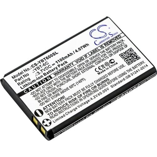 CS 1100mAh / 4.07Wh battery for Custom Battery Pack YBT-6C