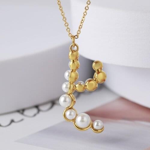 European and American jewelry wholesale personality geometric spiral irregular inlaid pearl necklace women
