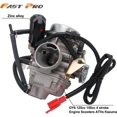 Universal 24mm CARBURETOR For Yamaha GY6 110cc 125cc 150cc Scooter Moped PD24J CVK CARB ATV QUADS GO-KART BUGGY