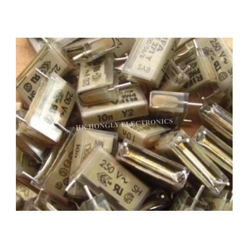 10PCS PME271Y PME 271 Y PME271 10n 15n 22n Y2 0.01UF 0.015UF 0.022UF 250VAC 15nF 103 153 223 P=15.2mm FILM CAPACITOR