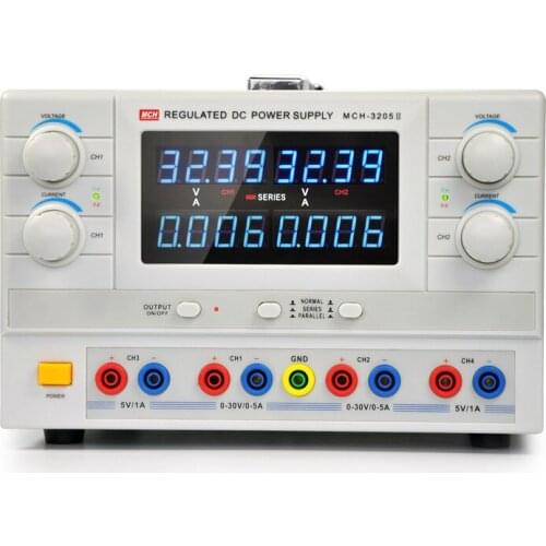 MCH-3205II DC power supply 4-way power adjustable experimental laboratory power supply Switching Power Supply 3205