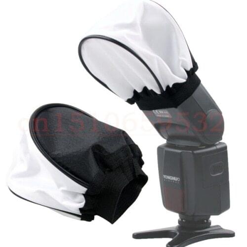 2pcs Flash Diffuser For Canon 580EX 430EX II Nikon SB-900 SB-800 SB-600
