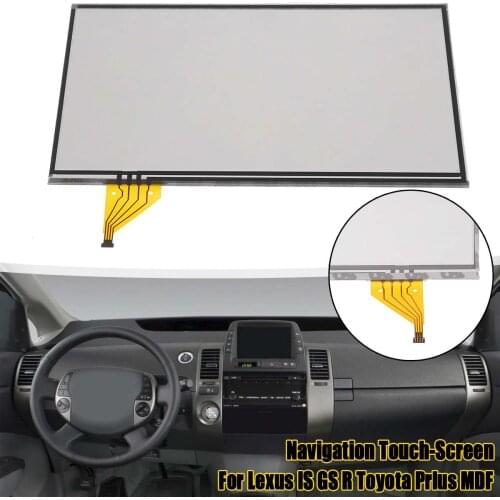 Navigation Touch-Screen Glass Digitizer Lens touch screen LTA070B512F LTA070B511F LTA070B512F For Lexus for Toyota Prius MDF