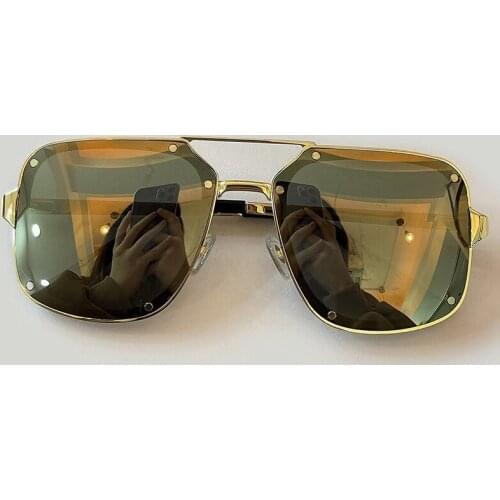 Pilot Sunglasses Women Men Vintage Luxury Gradient Mirror Sun Glasses Alloy Retor Driving Feminino De Sol UV400