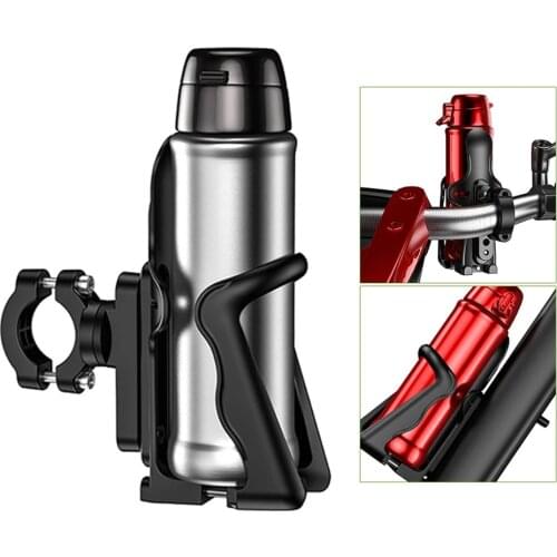 Universal Motorcycle Drink Holder Motor Bike Cup Holder for ATV Dirt Bike Water Bottle Mount Aluminum Alloy Adjustable Cup Stand