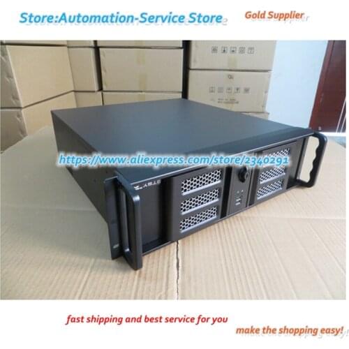 3U45CM Deep Industrial Cabinet Double Door Lock With Hot Plug PC Size Board PC Power Drive CD-ROM