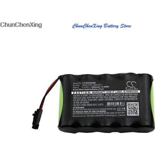 Cameron Sino 2000mAh Battery for Baxter Healthcare AS40,AS41,AS50,AS60,AS60A,AAS400A, AS40A, AS41A, AS50A