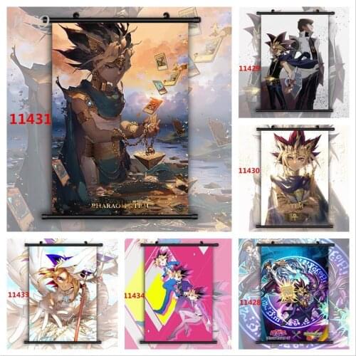 Anime Posters Yu-Gi-Oh Duel Monsters Pharaoh Atem Mutou Yuugi HD Print Wall Decor Posters Wall Art Picture Room Decor Home Decor