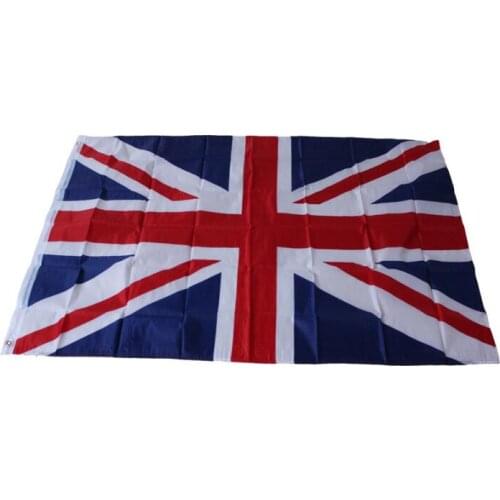 90 x150cm Large The United Kingdom Flag Polyester British National Banner Happy Gifts High Quality Polyester Fabrics
