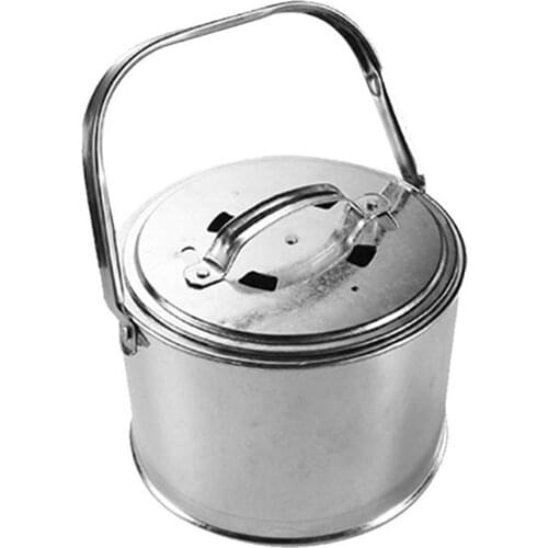 Hot Selling Household Portable Charcoal Burning Basin Fire Pan Outdoor Barbecue Charcoal Grilling Metal Brazier