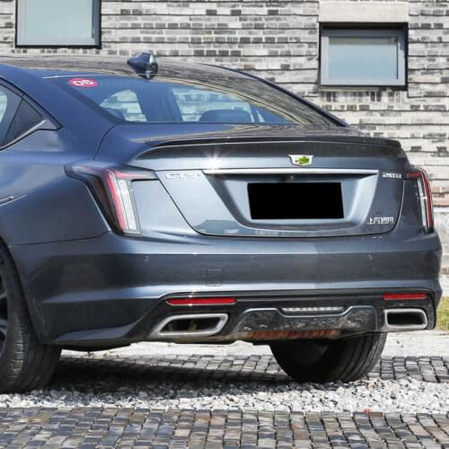 Suit For 20-21 Special Cadillac Ct5 Atsl Refitting Sports Original Carbon Fiber Big Top Tail
