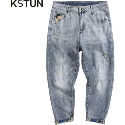 Men's Wide Leg Jeans KSTUN China
