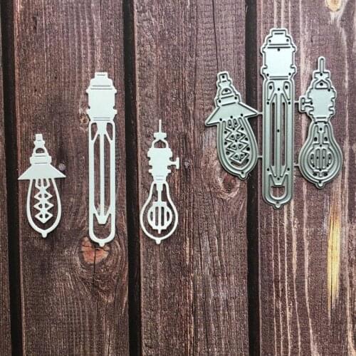 Amazing Bulb Metal Cutting Dies Stencils For DIY Scrapbooking Photo Album Decorative Embossing Paper Cards Handcraft Die Cut