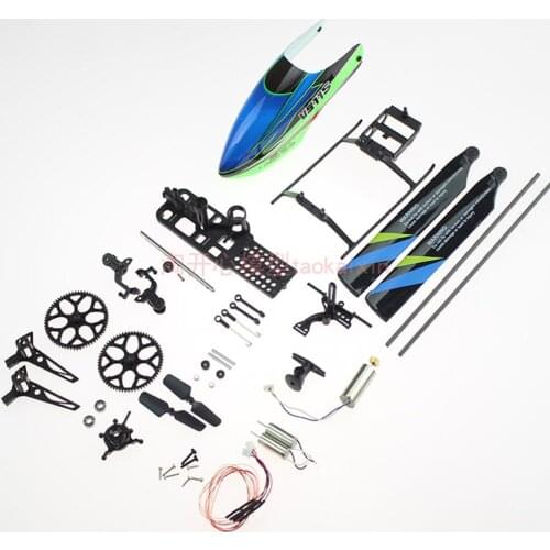Wltoys V911S V966 RC Helicopter Spare Parts Consumable parts combination Vulnerable accessory kit Novice accessory kit