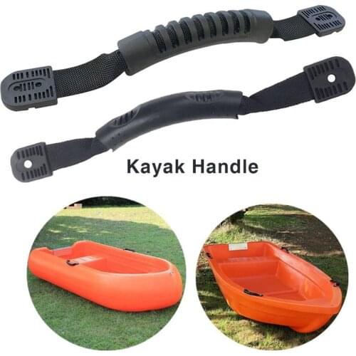 Plastic Boat Handle For Kayak PVC Rubber Kayak Side Mount Carry Handles DIY Yacht Canoe Accessories For Kayaking Canoe Boat